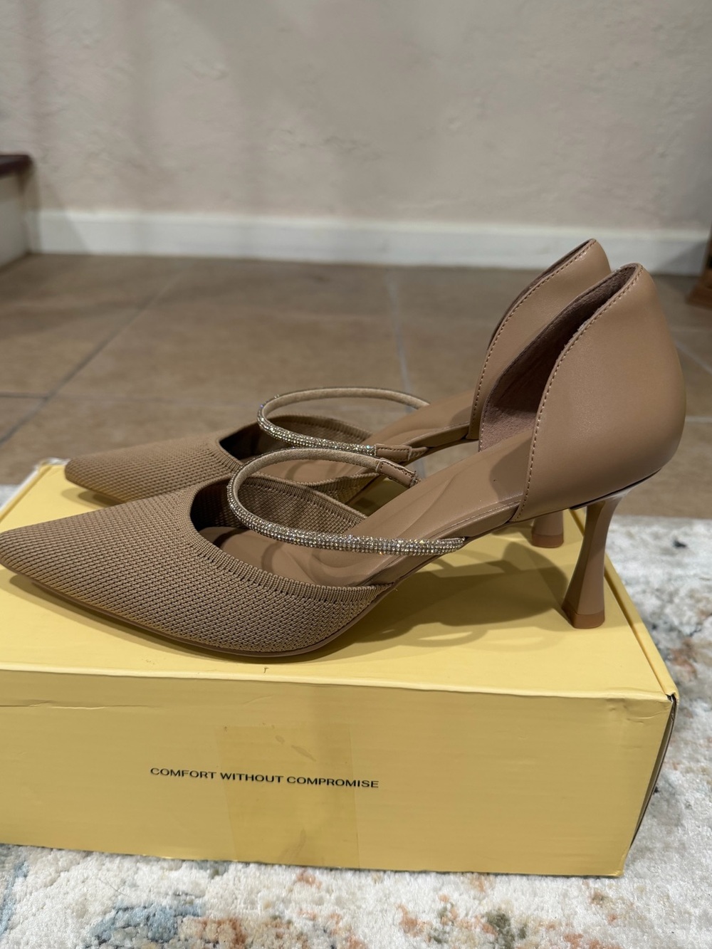Cosyisland charmelle stiletto pointed toe heels - Picture 3 of 4